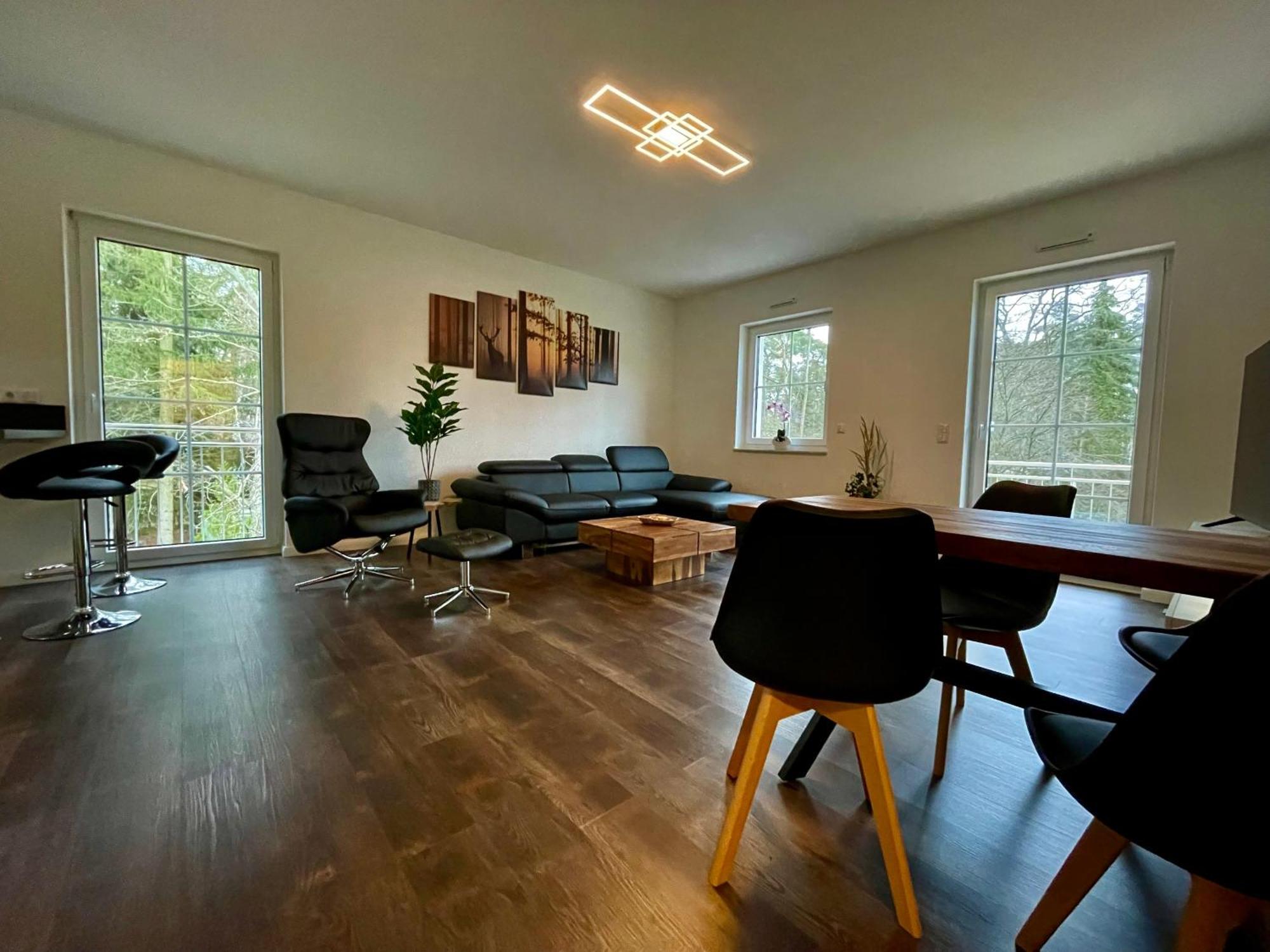 Ferienwohnung Im Gruenen Oranienburg Esterno foto